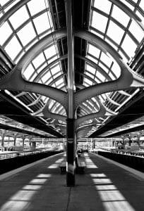 Black &amp; White | 2nd Place - Train Travel